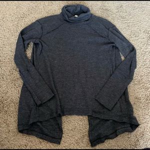Free People Split Back Sweater